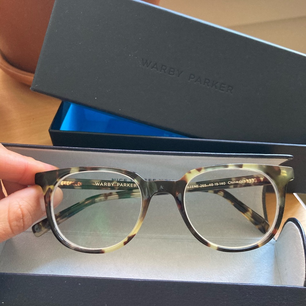 *Like New!* Warby Parker Keene frames